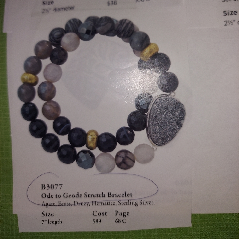 Silpada stretch bracelet